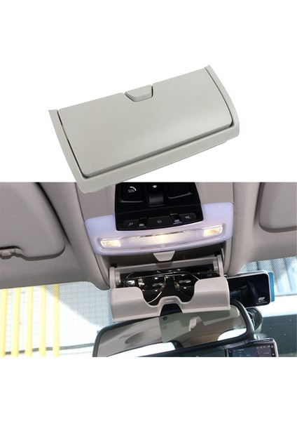 Araba Özel Gözlük Kılıfı Kafes Organizatör Saklama Kutusu Kubbe Işık Güneş Gözlüğü Tutucu X5 X6 F15 F16 2014-2017 Siyah (Yurt Dışından) modelleri