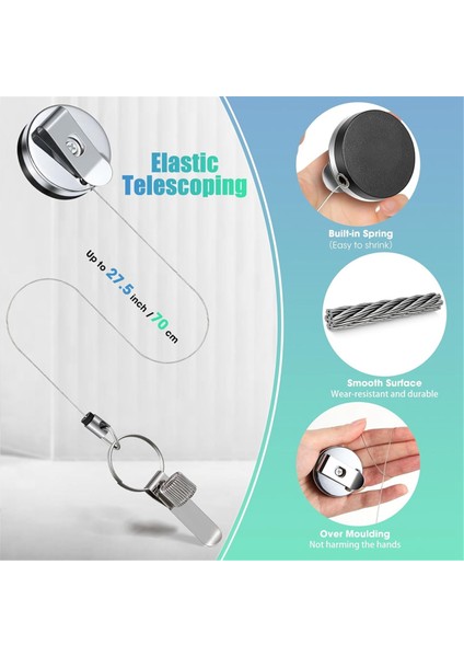 4 Adet Geri Çekilebilir Çekme Kalem Kalemlik Geri Çekilebilir Kalemlik Evrensel Kalem Kordon Geri Çekilebilir Kemer Klipsi ile (Yurt Dışından) fiyatları