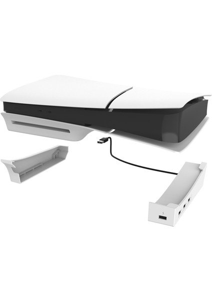 Ince Konsol Için Yatay Stand Düzenleyici 4 USB Bağlantı Noktası Çok Fonksiyonlu ve Kullanışlı Oyun Konsolu Aksesuarları (Yurt Dışından) modelleri