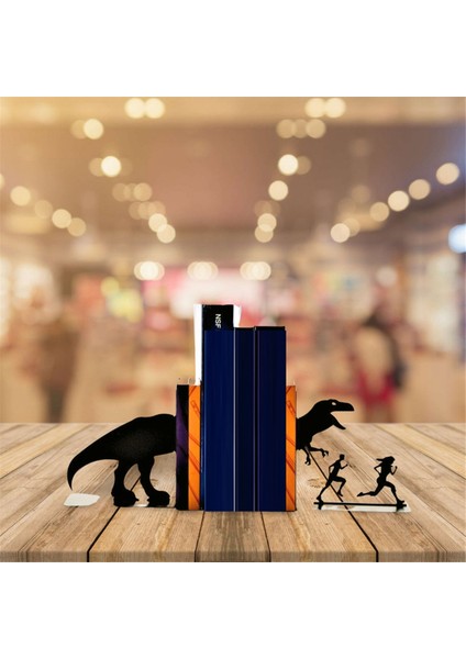 Çocuklar Için Kitap Ayraçları Ev Için Kitap Ayraçları Dekoratif I Dinozor Dekor Metal Kitap Ayraçları 1-Pair I Raflar Için Benzersiz Kitap Ayraçları (Yurt Dışından) fırsatları