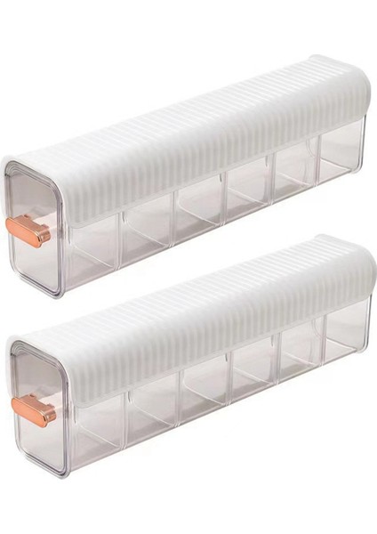 Duvara Monte Çorap Saklama Kutusu Bölme Çekmeceli Çıkarılabilir Iç Giyim Saklama Kutusu 3'ü Bir Arada Saklama Kutusu Beyaz (Yurt Dışından)