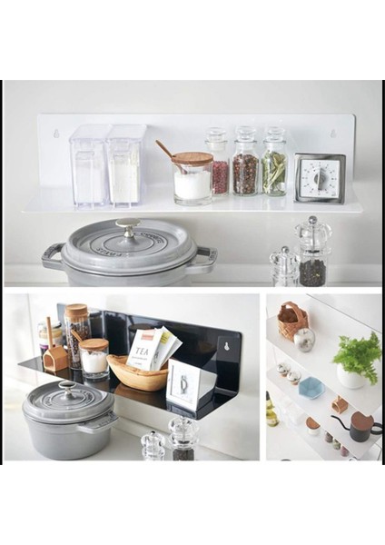 Mutfak Baharat Rafı Paslanmaz Çelik Baharat Rafı Duvara Monte Baharat Yağı Tuz Sosu Sirke Depolama Rafı Beyaz (Yurt Dışından) fiyatları