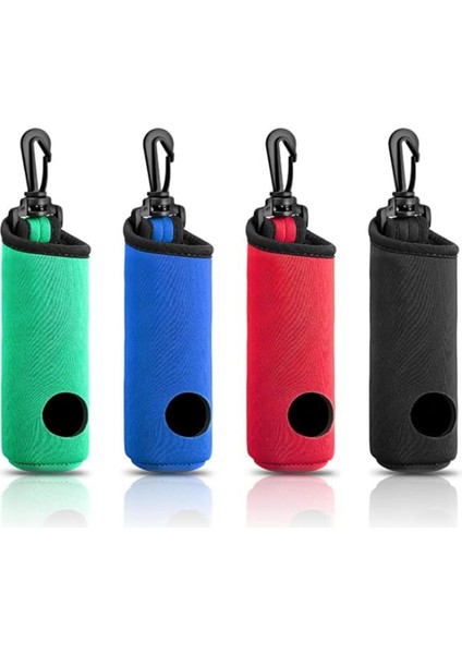 4 Adet Golf Topluğu Tutucu Golf Topu Taşıma Çantası Kılıfı Golf Topu Tutucu Anahtarlık Kemer Klipsi Golf Hediyeler Aksesuarları (Yurt Dışından)