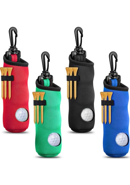 4 Adet Golf Topluğu Tutucu Golf Topu Taşıma Çantası Kılıfı Golf Topu Tutucu Anahtarlık Kemer Klipsi Golf Hediyeler Aksesuarları (Yurt Dışından) modelleri