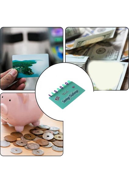 Bütçe Kitabı, Tasarruf Mücadelesi Para Düzenleyici Kitabı, 52 Hafta Para Doldurma ve Tasarruf (Yurt Dışından) modelleri