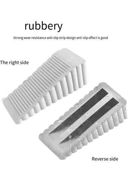 3'lü Sağlam Kapı Durdurucu Paketi - Güvenli Kapı Blokajı Için Kauçuk Olmayan Takoz (Yurt Dışından) fırsatları