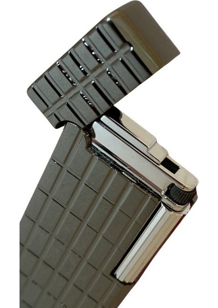 Gunmetal Slim Soft Flame Çakmak