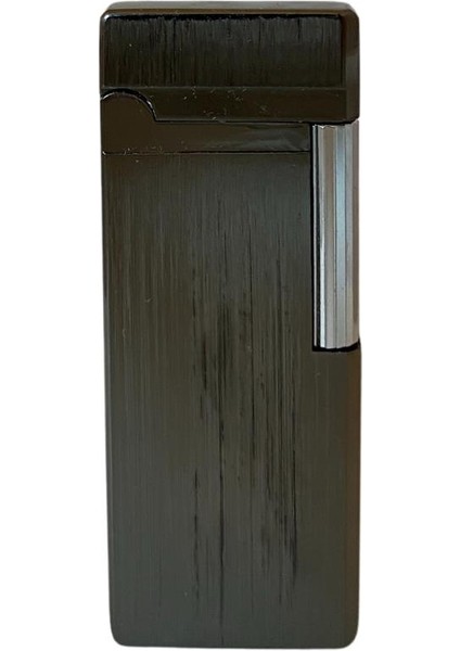 Fırçalı Gunmetal Slim Soft Flame Çakmak
