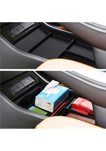 Merkezi Konsol Kol Dayama Saklama Kutusu Xpeng G9 Araba Merkezi Alt Katman Depolama Tepsisi Organizatör Aksesuarları (Yurt Dışından) modelleri