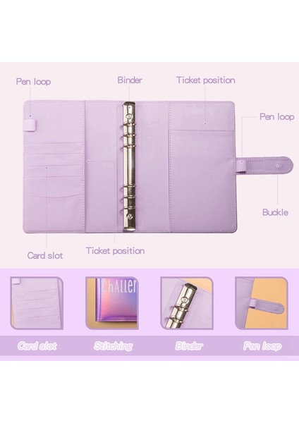 Budget Binder G ile Bir Yılda 5.050 Tasarruf Yapmak Için 52 Haftalık 100 Zarf Tasarruf Mücadelesi Eğlenceli Yoluna Katılın (Yurt Dışından)