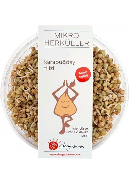 Glutensiz Karabuğday Filizi Jumbo Boy (250 Gr)