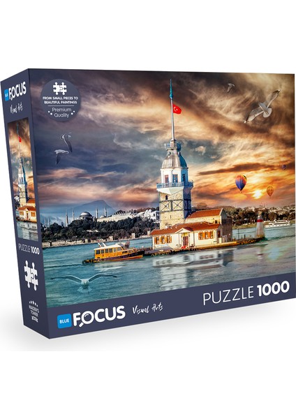 1000 Parça Puzzle - Maıden's Tower (Kız Kulesi)