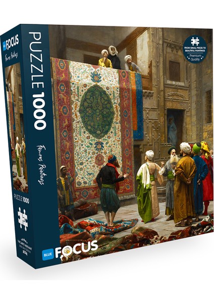 1000 Parça Puzzle - The Carpet Merchant (Halı Tüccarı)