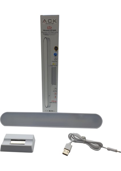 4w Dokunmatik Mıknastıslı Led Aplik