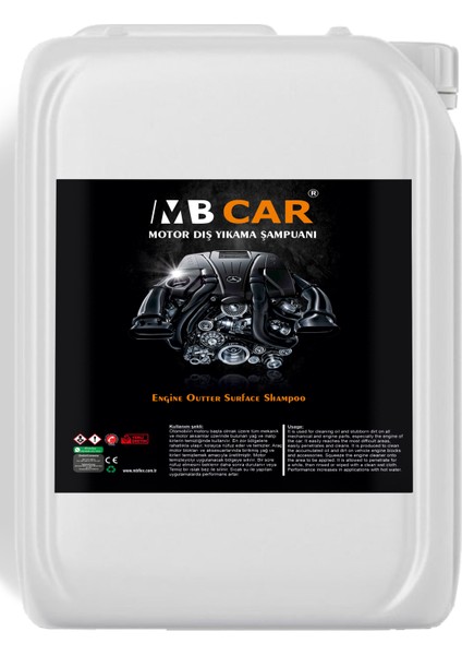 Motor Dış Yıkama Şampuanı 20 Lt