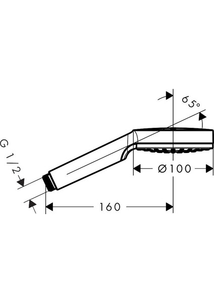 Crometta 1jet El Duşu + Metaflex Duş Hortumu 1.6 M fırsatları