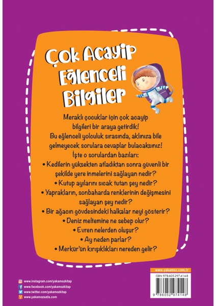 Çok Acayip Eğlenceli Bilgiler-1 Popüler Bilim Dizisi