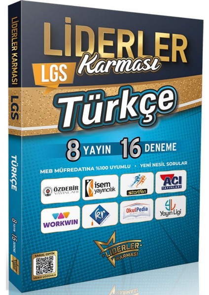 LGS Türkçe Denemeleri 8 Yayın 16 Deneme