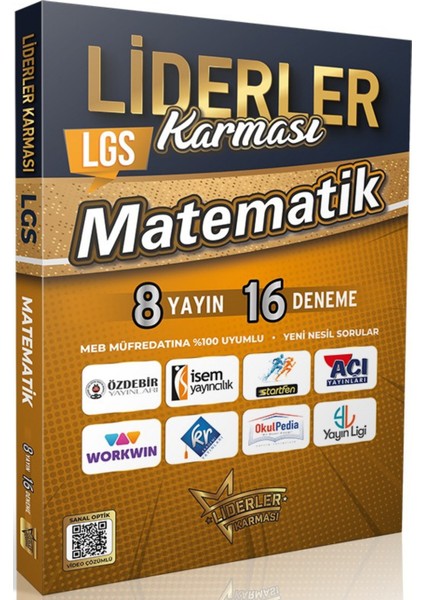 LGS Matematik Denemeleri 8 Yayın 16 Deneme