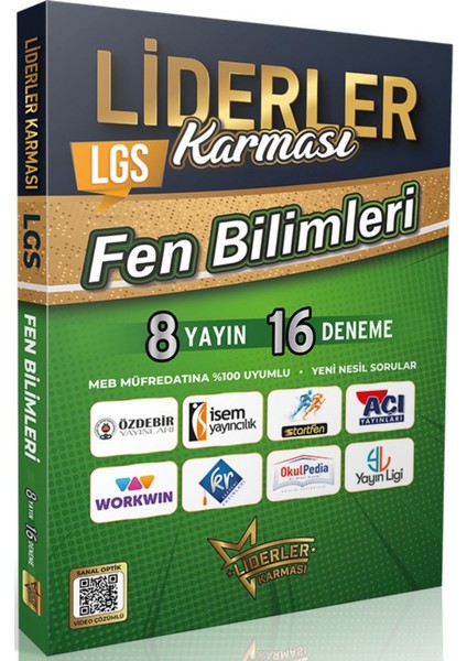 LGS Fen Bilimleri Denemeleri 8 Yayın 16 Deneme