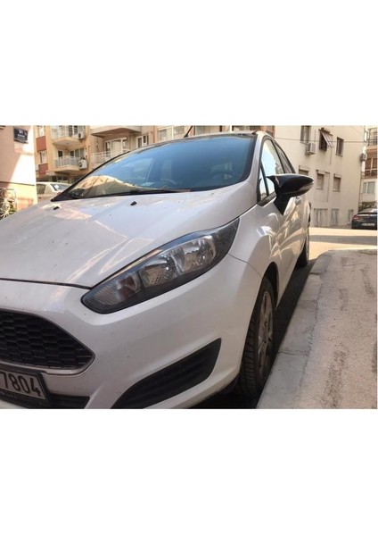 Ford Fiesta Mk6 2008-2017 Yarasa Ayna Kapağı Parlak Siyah