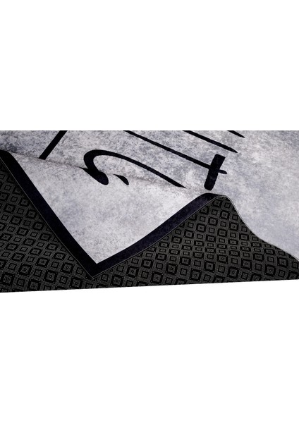 Yıkanabilir Mutfak Desenli Kaymaz Taban Dijital Baskı Halı fırsatları