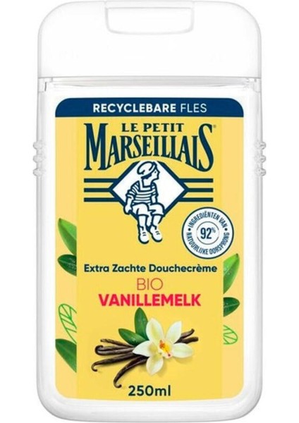 Le Petit Marseillais Duş Jeli - Vanilya Sütü 250ML