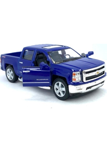 2014 Chevrolet Silverado Çek Bırak 5inch Lisanslı Model Araba Oyuncak Araba 1:46