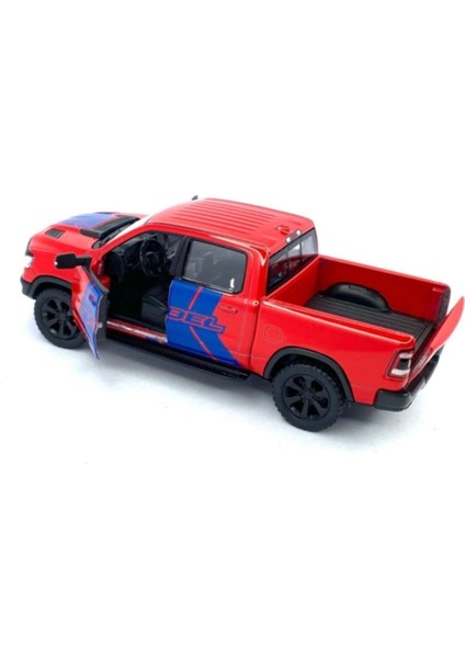 2019 Dodge Ram 1500 W - Çek Bırak 5inch. Lisanslı Model Araba, Oyuncak Araba 1:46