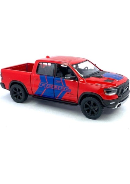 2019 Dodge Ram 1500 W - Çek Bırak 5inch. Lisanslı Model Araba, Oyuncak Araba 1:46