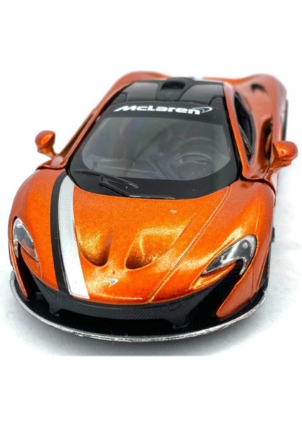 Mclaren P1 (Modifiyeli) - Çek Bırak 5inch. Lisanslı Model Araba, Oyuncak Araba 1:36