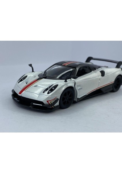 2016 Pagani Huayra Bc (Şeritli) - Çek Bırak 5inch. Lisanslı Model Araba, Oyuncak Araba 1:38 fırsatları