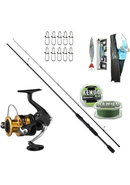 Fx C3000 Okuma Wave Power 274CM 7-30GR Spin Olta Seti