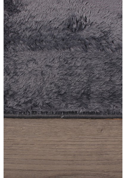 Relax Antrasit Köşeli 60X100 + 50X60 cm 2'li Pufidik Banyo Paspası Seti Kaymaz Klozet Takımı indirimleri