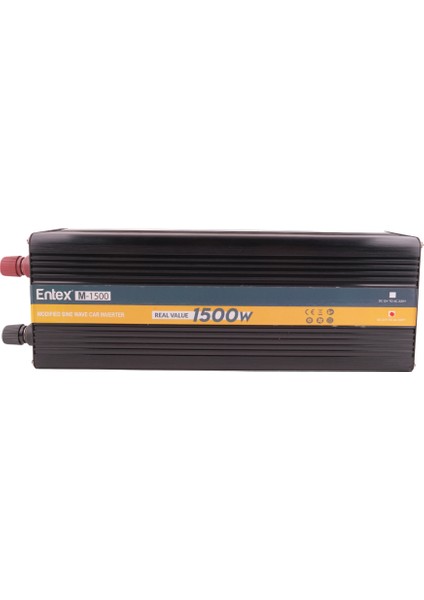 24V Volt 1.5kw 1500W Watt Modifiye Sinus Inverter 220 Çevirici Invertör Dijital Ekranlı Dönüştürücü