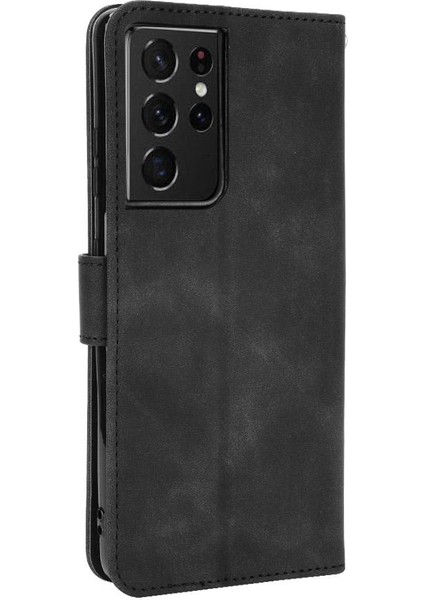 Kart Tutucu Flip ile Samsung Galaxy S21 Ultra Koruyucu Kapak Için Kılıf (Yurt Dışından) fiyatları
