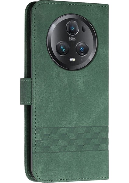 Huawei Magic 5 Pro Kullanışlı Stand Özellikli Cüzdan Kılıf Pu Deri Kart Kılıfı (Yurt Dışından)