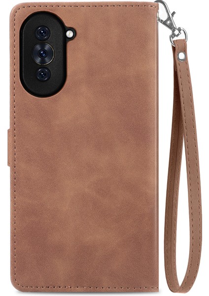 Huawei Nova 10 Fermuarlı Kese Manyetik Kart Tutacağı Bilek Kayışlı Cüzdan Kesesi Huawei Nova 10 (Yurt Dışından) fırsatları