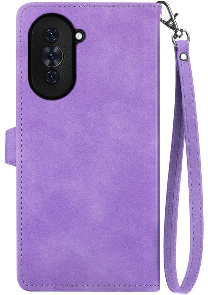 Huawei Nova 10 Fermuarlı Kese Manyetik Kart Tutacağı Bilek Kayışlı Cüzdan Kesesi Huawei Nova 10 (Yurt Dışından) fırsatları