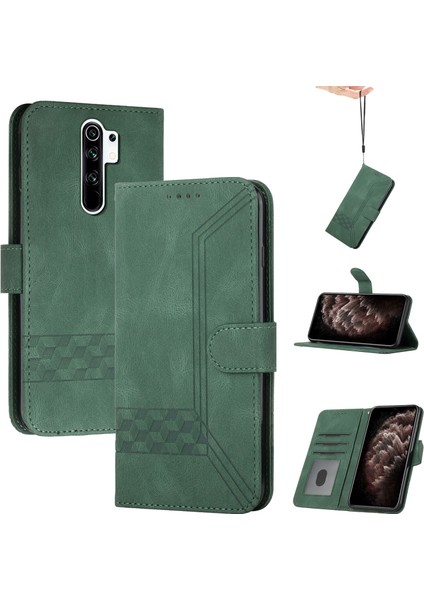 Xiaomi Redmi 9 Kullanışlı Stand Özellikli Cüzdan Kılıf Pu Deri Kart Kılıfı (Yurt Dışından)