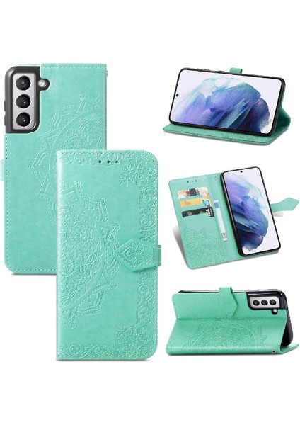 Samsung S21 Flip Kapak Kılıf Için Kılıf Zarif Desen Basit (Yurt Dışından) modelleri