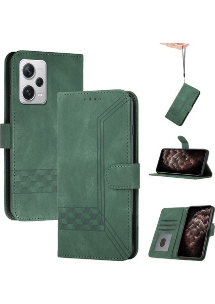 Xiaomi Mi Poco X5 Kullanışlı Stand Özellikli Cüzdan Kılıf Pu Deri Kart Kılıfı (Yurt Dışından)