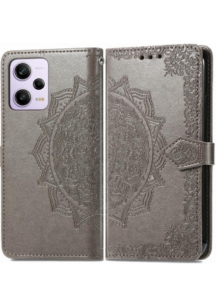 Redmi Not 12 Için Kılıf Pro Kapak Çevirin Kılıf Zarif Desen (Yurt Dışından)