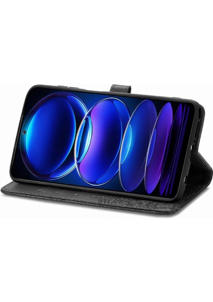 Redmi Not 12 Için Kılıf Pro Kapak Çevirin Kılıf Zarif Desen (Yurt Dışından) modelleri