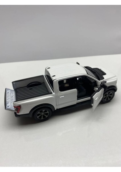 Diecast Ford F-150 Raptor Çek Bırak 12 cm Metal Model Oyuncak Lisanslı Araba