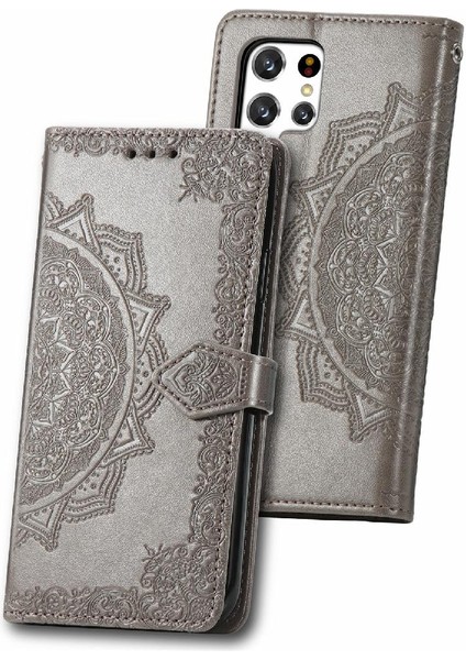 Samsung S22 Ultra Deri Kılıf Basit Iş Zarif Desen (Yurt Dışından) fırsatları