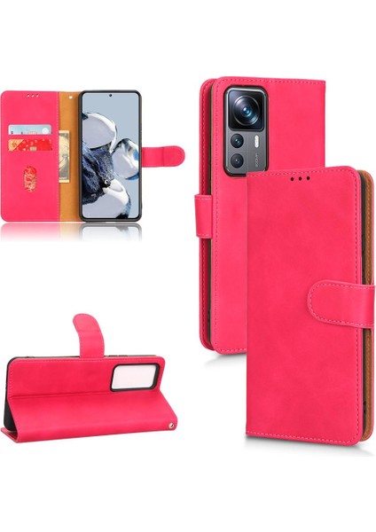 Xiaomi 12T Pro Için Kılıf Tam Koruma Deri Folio Flip Case ile (Yurt Dışından) fiyatları