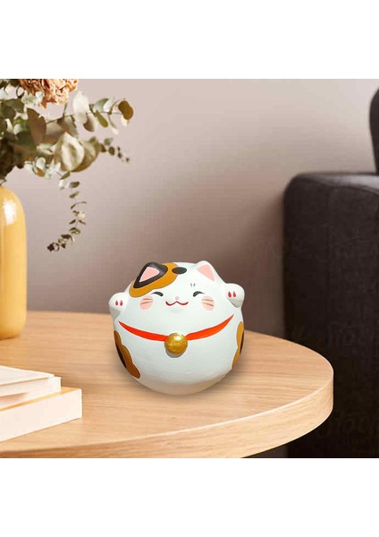 Seramik Kedi Heykeli Figürler Oturma Odası Ev Kitaplık Mini Tumbler (Yurt Dışından) indirimleri