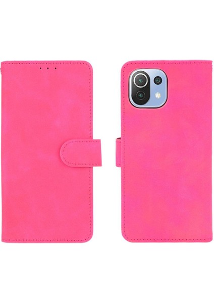 Kart Tutucu Kickstand Kart ile Xiaomi 11 Lite Koruyucu Kapak Için Kılıf (Yurt Dışından)