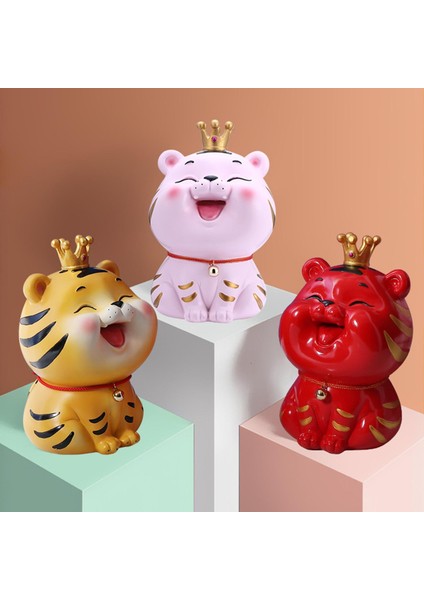Heykelcik Piggy Üstü Dekorasyonu Için Tasarruf Kutusu Sarı (Yurt Dışından)